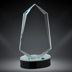 Freedom Crystal with Black & Mirror Base