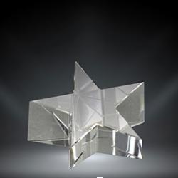 Star Crystal Paperweight